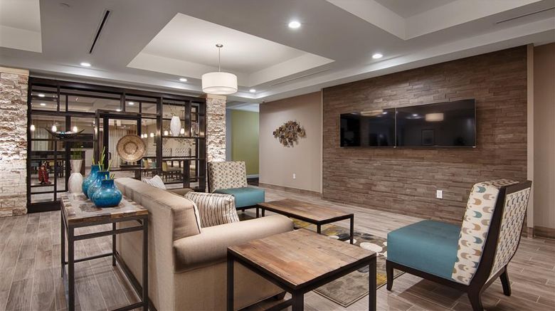 <b>Best Western Plus College Station Inn Lobby</b>. Images powered by <a href="https://iceportal.shijigroup.com/" title="IcePortal" target="_blank">IcePortal</a>.