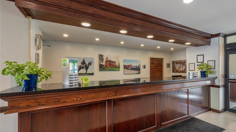 Best Western Battlefield Inn Lobby