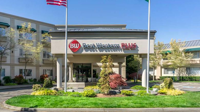 <b>Best Western Plus Edmonds Harbor Inn Exterior</b>. Images powered by <a href="https://iceportal.shijigroup.com/" title="IcePortal" target="_blank">IcePortal</a>.