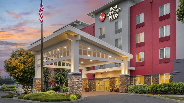 Best Western Plus Arlington/Marysville Exterior. Images powered by <a href="https://iceportal.shijigroup.com" target="_blank" rel="noopener">Ice Portal</a>.