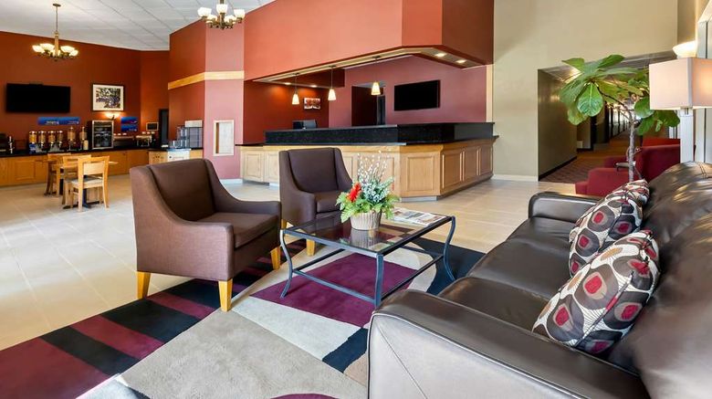 <b>Best Western of Olds Lobby</b>. Images powered by <a href="https://iceportal.shijigroup.com/" title="IcePortal" target="_blank">IcePortal</a>.