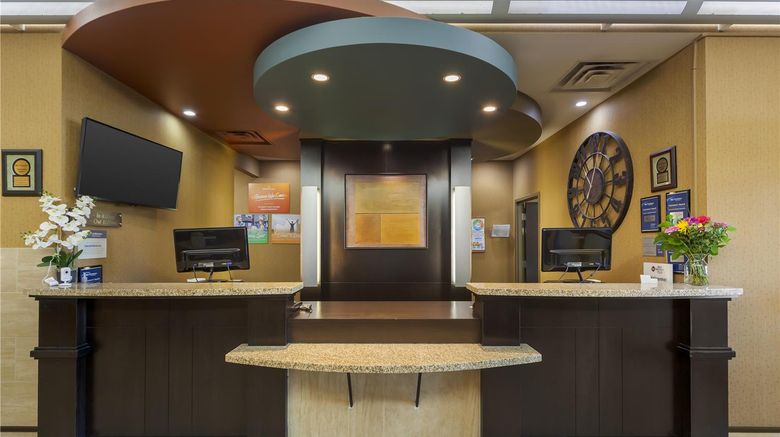 <b>Best Western Plus Sherwood Inn & Suites Lobby</b>. Images powered by <a href="https://iceportal.shijigroup.com/" title="IcePortal" target="_blank">IcePortal</a>.