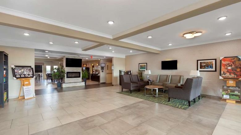 <b>Best Western Plus Fort Saskatchewan Inn Lobby</b>. Images powered by <a href="https://iceportal.shijigroup.com/" title="IcePortal" target="_blank">IcePortal</a>.