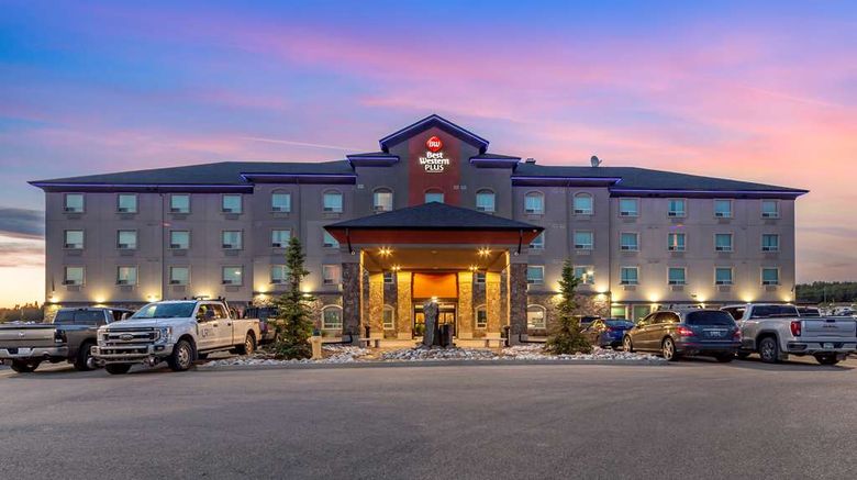 Best Western Plus Drayton Valley All Sts Exterior. Images powered by <a href="https://iceportal.shijigroup.com" target="_blank" rel="noopener">Ice Portal</a>.