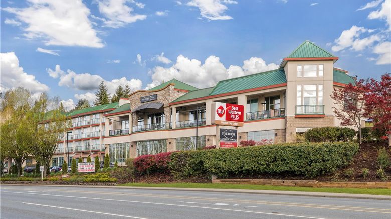 <b>Best Western Plus Mission City Lodge Exterior</b>. Images powered by <a href="https://iceportal.shijigroup.com/" title="IcePortal" target="_blank">IcePortal</a>.