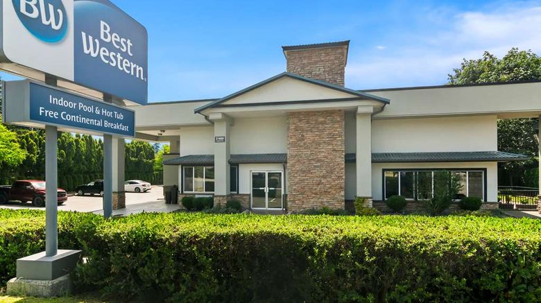 Best Western Maple Ridge Hotel Exterior. Images powered by <a href="https://iceportal.shijigroup.com" target="_blank" rel="noopener">Ice Portal</a>.