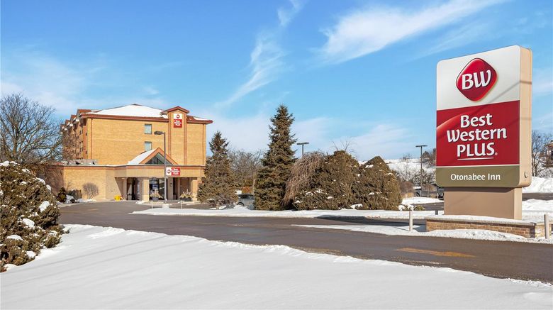 Best Western Plus Otonabee Inn Exterior. Images powered by <a href="https://iceportal.shijigroup.com" target="_blank" rel="noopener">Ice Portal</a>.