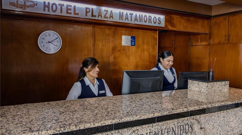 <b>Best Western Hotel Plaza Matamoros Lobby</b>. Images powered by <a href="https://iceportal.shijigroup.com/" title="IcePortal" target="_blank">IcePortal</a>.