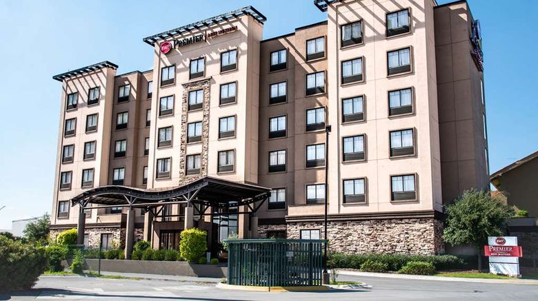 <b>Best Western Premier Monterrey Airport Exterior</b>. Images powered by <a href="https://iceportal.shijigroup.com/" title="IcePortal" target="_blank">IcePortal</a>.