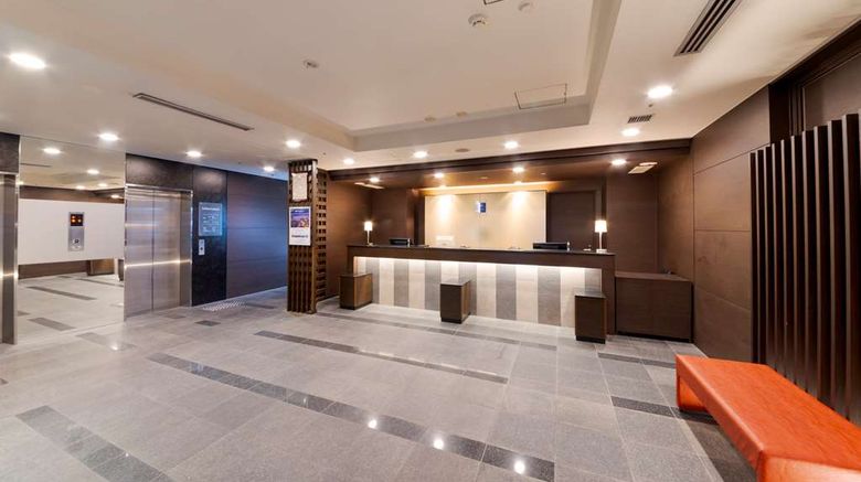 <b>Best Western Fino Osaka Shinsaibashi Lobby</b>. Images powered by <a href="https://iceportal.shijigroup.com/" title="IcePortal" target="_blank">IcePortal</a>.