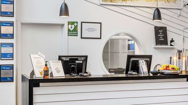 Best Western Hotel Corallen Lobby