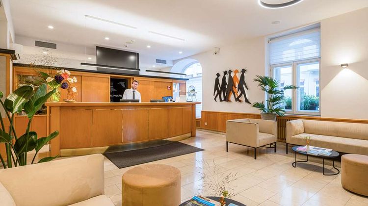 Best Western City Hotel Moran Lobby