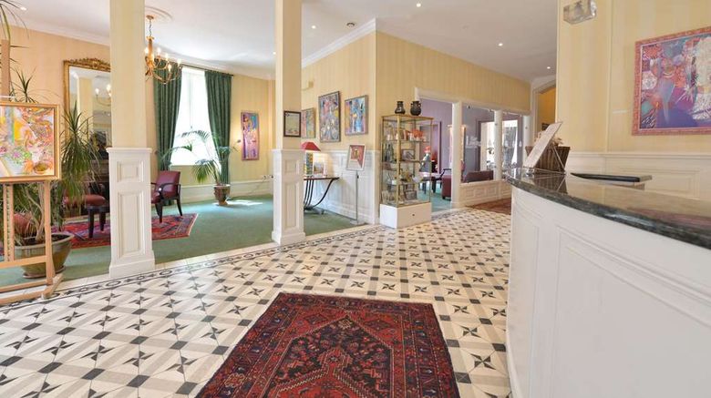 <b>Best Western Hotel D'Angleterre Lobby</b>. Images powered by <a href="https://iceportal.shijigroup.com/" title="IcePortal" target="_blank">IcePortal</a>.