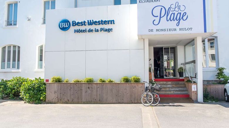<b>Best Western Hotel De La Plage Exterior</b>. Images powered by <a href="https://iceportal.shijigroup.com/" title="IcePortal" target="_blank">IcePortal</a>.