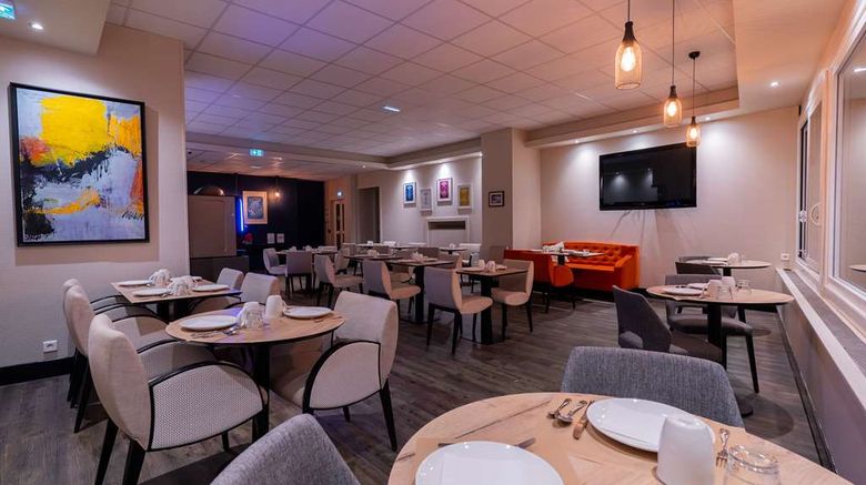 <b>Best Western Hotel De La Plage Restaurant</b>. Images powered by <a href="https://iceportal.shijigroup.com/" title="IcePortal" target="_blank">IcePortal</a>.