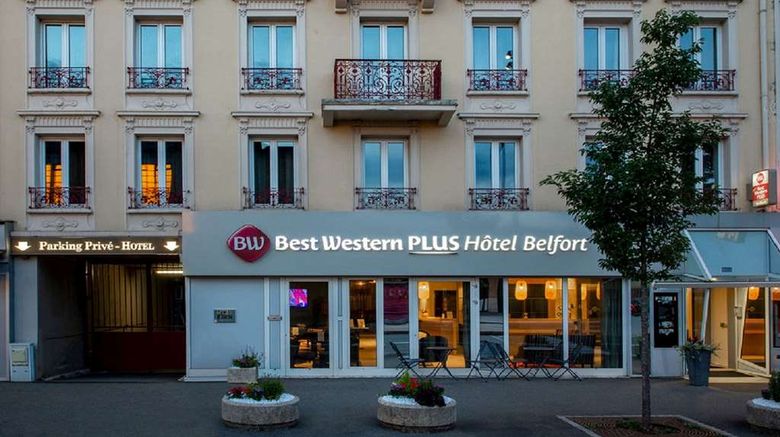 <b>Best Western Hotel Belfort Exterior</b>. Images powered by <a href="https://iceportal.shijigroup.com/" title="IcePortal" target="_blank">IcePortal</a>.