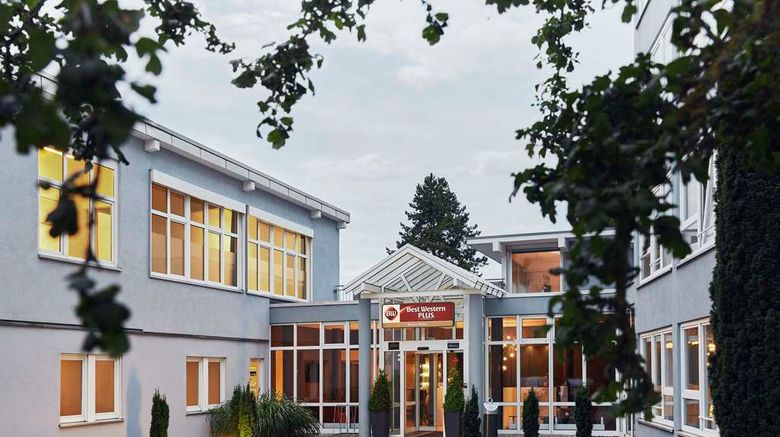 <b>Scotty + Emily Hotel Ulm Sure Hotel Coll Exterior</b>. Images powered by <a href="https://iceportal.shijigroup.com/" title="IcePortal" target="_blank">IcePortal</a>.