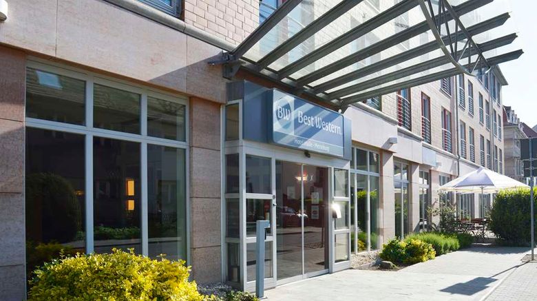 Best Western Hotel Halle-Merseburg Exterior. Images powered by <a href="https://iceportal.shijigroup.com" target="_blank" rel="noopener">Ice Portal</a>.
