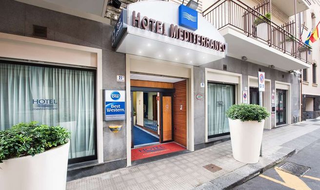 Best Western Hotel Mediterraneo Exterior