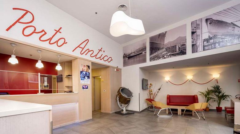 <b>Best Western Hotel Porto Antico Lobby</b>. Images powered by <a href="https://iceportal.shijigroup.com/" title="IcePortal" target="_blank">IcePortal</a>.