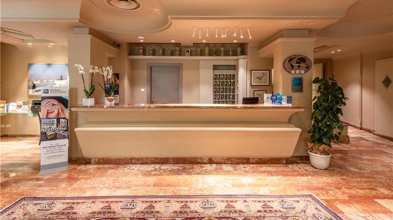<b>Best Western Hotel Stella D'Italia Lobby</b>. Images powered by <a href="https://iceportal.shijigroup.com/" title="IcePortal" target="_blank">IcePortal</a>.