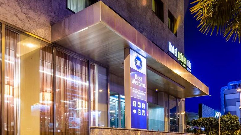 <b>Best Western Hotel Goldenmile Milan Exterior</b>. Images powered by <a href="https://iceportal.shijigroup.com/" title="IcePortal" target="_blank">IcePortal</a>.