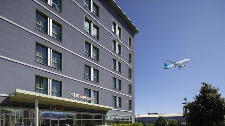 Best Western Premier CHC Airport Exterior. Images powered by <a href="https://iceportal.shijigroup.com" target="_blank" rel="noopener">Ice Portal</a>.