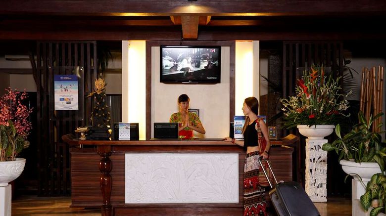 <b>Best Western Resort Kuta Lobby</b>. Images powered by <a href="https://iceportal.shijigroup.com/" title="IcePortal" target="_blank">IcePortal</a>.