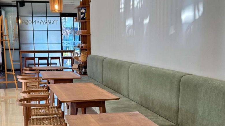 <b>Hotel ibis Styles A Coruna Restaurant</b>. Images powered by <a href="https://iceportal.shijigroup.com/" title="IcePortal" target="_blank">IcePortal</a>.