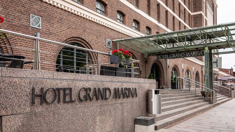 Scandic Grand Marina Helsinki Exterior. Images powered by <a href="https://iceportal.shijigroup.com" target="_blank" rel="noopener">Ice Portal</a>.