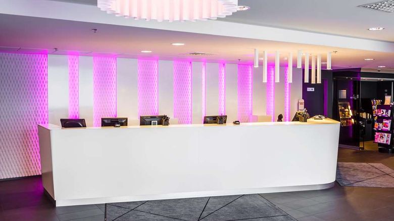 <b>Scandic Tampere Station Lobby</b>. Images powered by <a href="https://iceportal.shijigroup.com/" title="IcePortal" target="_blank">IcePortal</a>.