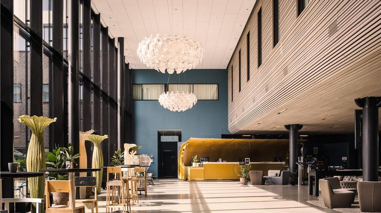 <b>Scandic Fornebu Lobby</b>. Images powered by <a href="https://iceportal.shijigroup.com/" title="IcePortal" target="_blank">IcePortal</a>.