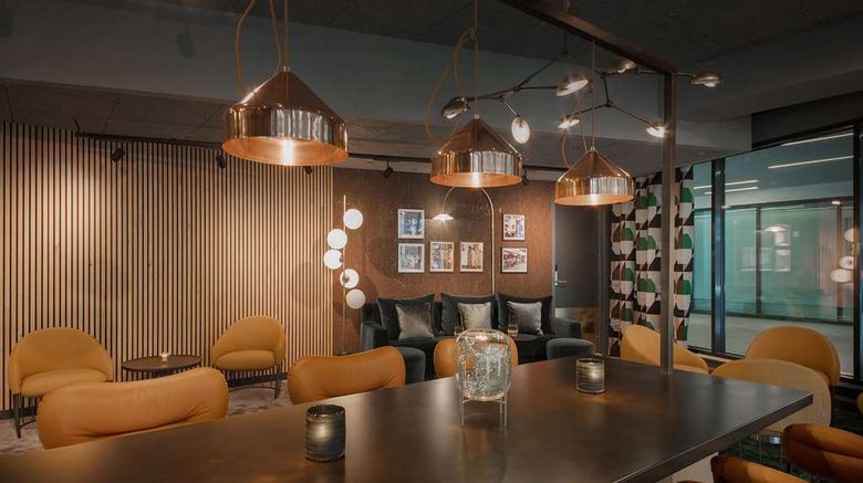 <b>Scandic Hotel Sjolyst Lobby</b>. Images powered by <a href="https://iceportal.shijigroup.com/" title="IcePortal" target="_blank">IcePortal</a>.