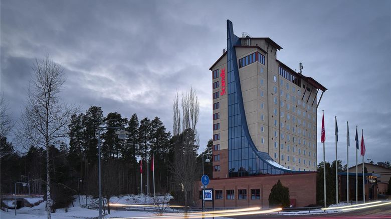 Scandic Hotel Lugnet Exterior. Images powered by <a href="https://iceportal.shijigroup.com" target="_blank" rel="noopener">Ice Portal</a>.