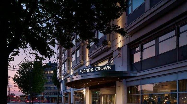 <b>Scandic Hotel Crown Exterior</b>. Images powered by <a href="https://iceportal.shijigroup.com/" title="IcePortal" target="_blank">IcePortal</a>.