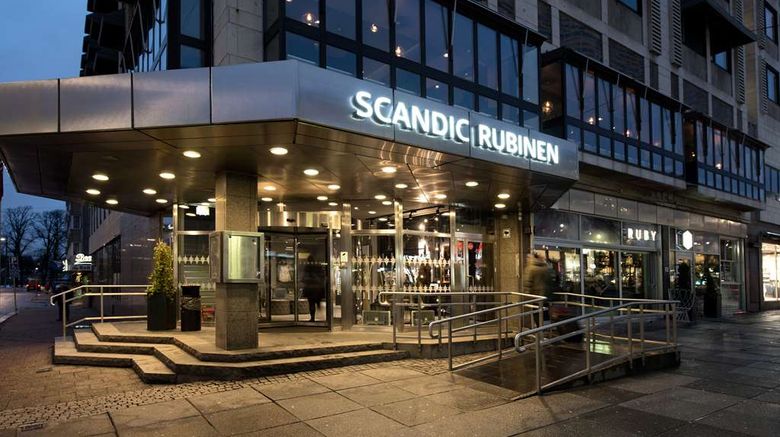 <b>Scandic Hotel Rubinen Exterior</b>. Images powered by <a href="https://iceportal.shijigroup.com/" title="IcePortal" target="_blank">IcePortal</a>.