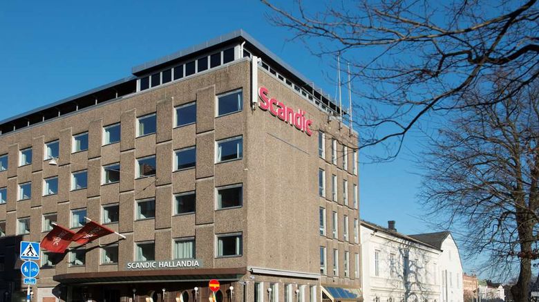 Scandic Hotel Hallandia Exterior. Images powered by <a href="https://iceportal.shijigroup.com" target="_blank" rel="noopener">Ice Portal</a>.