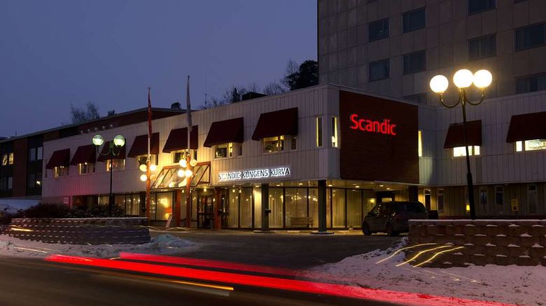 Scandic Hotel Kungens Kurva Exterior. Images powered by <a href="https://iceportal.shijigroup.com" target="_blank" rel="noopener">Ice Portal</a>.