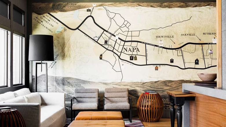 <b>ANdAZ Napa Lobby</b>. Images powered by <a href="https://iceportal.shijigroup.com/" title="IcePortal" target="_blank">IcePortal</a>.