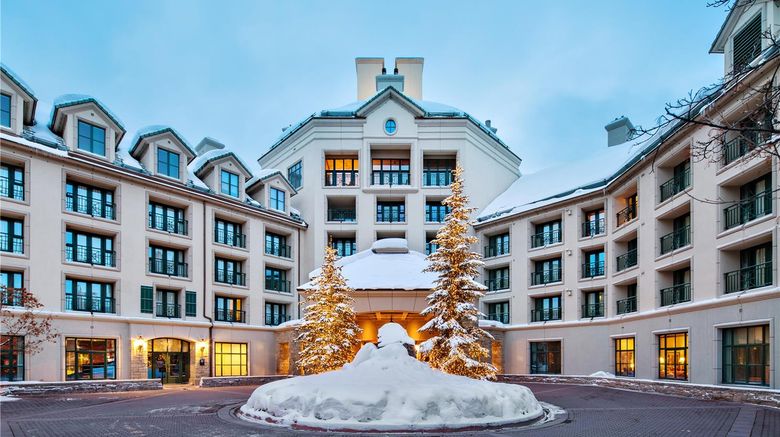 <b>Park Hyatt Beaver Creek Resort & Spa Exterior</b>. Images powered by <a href="https://iceportal.shijigroup.com/" title="IcePortal" target="_blank">IcePortal</a>.