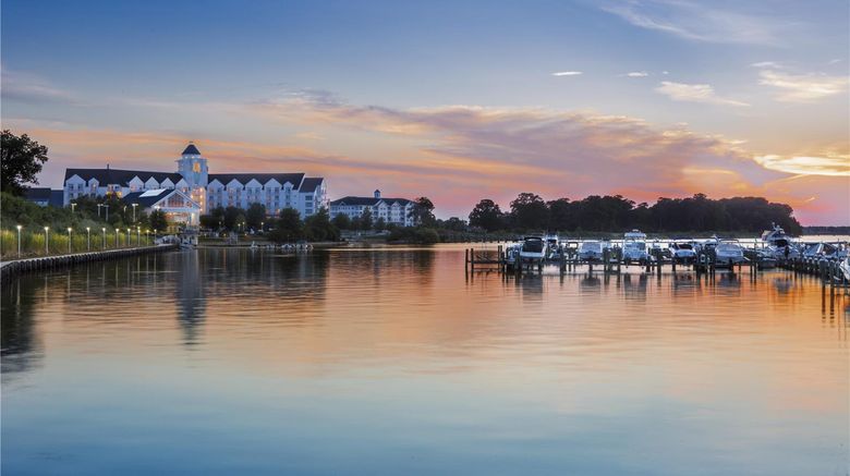 Hyatt Regency Chesapeake Bay Exterior. Images powered by <a href="https://iceportal.shijigroup.com" target="_blank" rel="noopener">Ice Portal</a>.