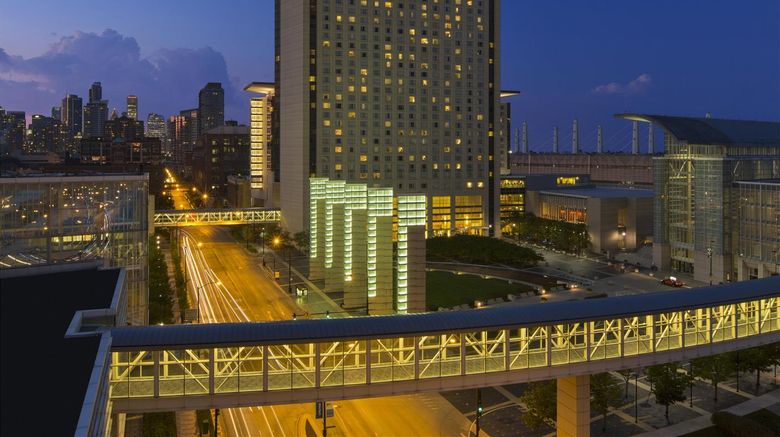 <b>Hyatt Regency McCormick Place-Chicago Exterior</b>. Images powered by <a href="https://iceportal.shijigroup.com/" title="IcePortal" target="_blank">IcePortal</a>.