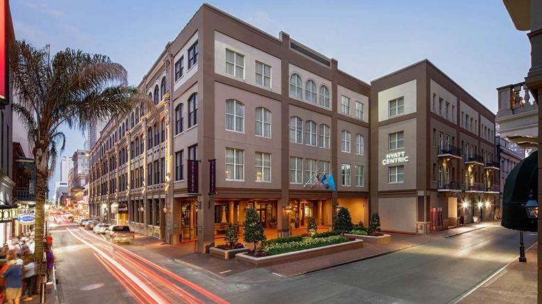 Hyatt Centric French Quarter New Orleans Exterior. Images powered by <a href="https://iceportal.shijigroup.com" target="_blank" rel="noopener">Ice Portal</a>.
