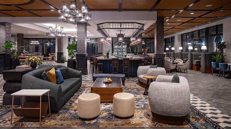 <b>Hyatt Centric French Quarter New Orleans Lobby</b>. Images powered by <a href="https://iceportal.shijigroup.com/" title="IcePortal" target="_blank">IcePortal</a>.