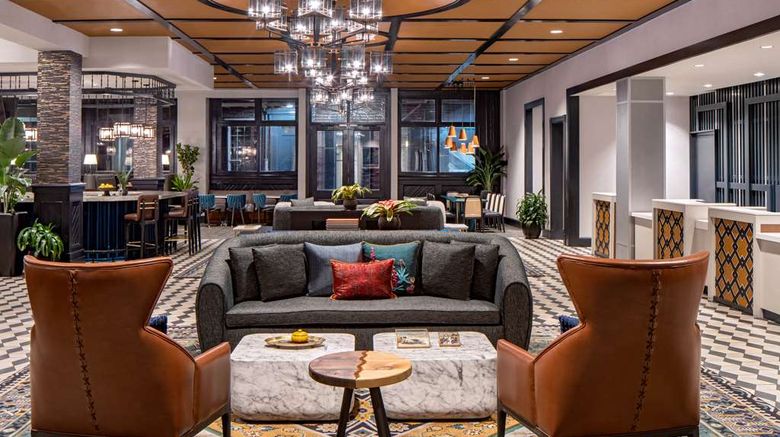 <b>Hyatt Centric French Quarter New Orleans Lobby</b>. Images powered by <a href="https://iceportal.shijigroup.com/" title="IcePortal" target="_blank">IcePortal</a>.
