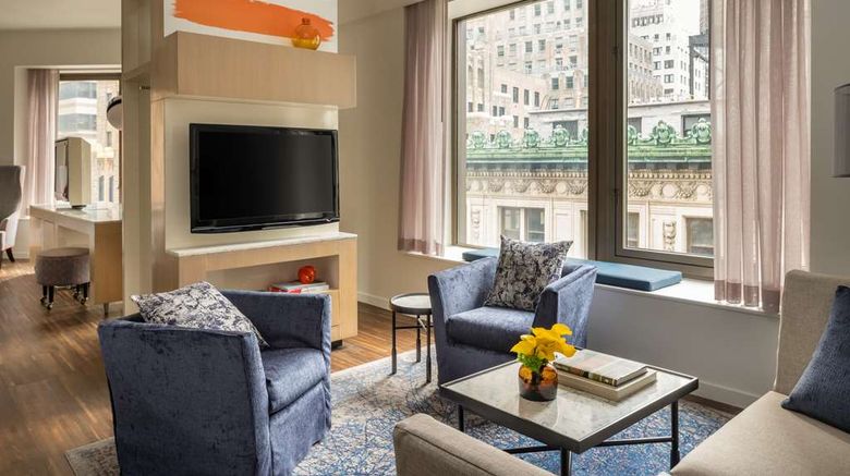 <b>Hyatt Centric Wall Street NYC Suite</b>. Images powered by <a href="https://iceportal.shijigroup.com/" title="IcePortal" target="_blank">IcePortal</a>.