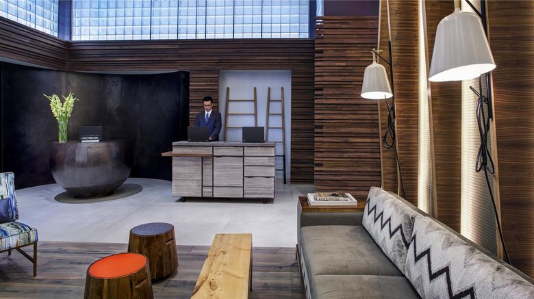 <b>Hyatt Herald Square New York Lobby</b>. Images powered by <a href="https://iceportal.shijigroup.com/" title="IcePortal" target="_blank">IcePortal</a>.