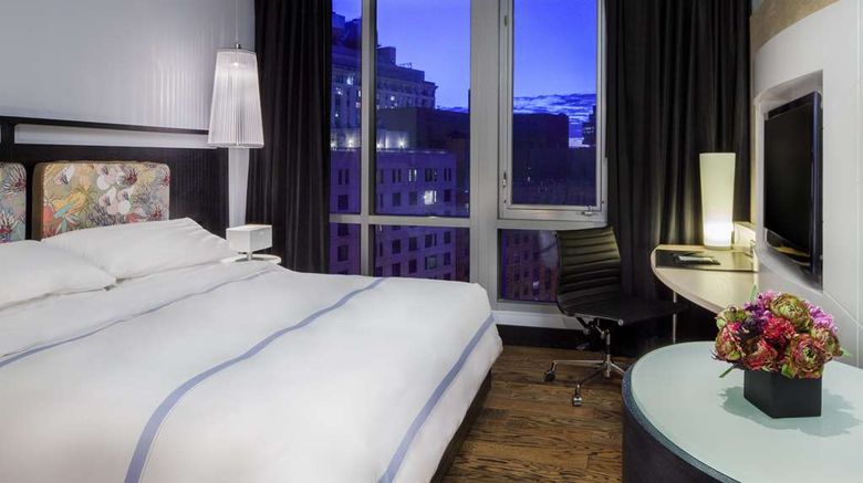 <b>Hyatt Union Square New York Room</b>. Images powered by <a href="https://iceportal.shijigroup.com/" title="IcePortal" target="_blank">IcePortal</a>.