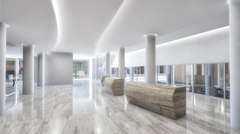 <b>Hyatt Regency Rochester Lobby</b>. Images powered by <a href="https://iceportal.shijigroup.com/" title="IcePortal" target="_blank">IcePortal</a>.