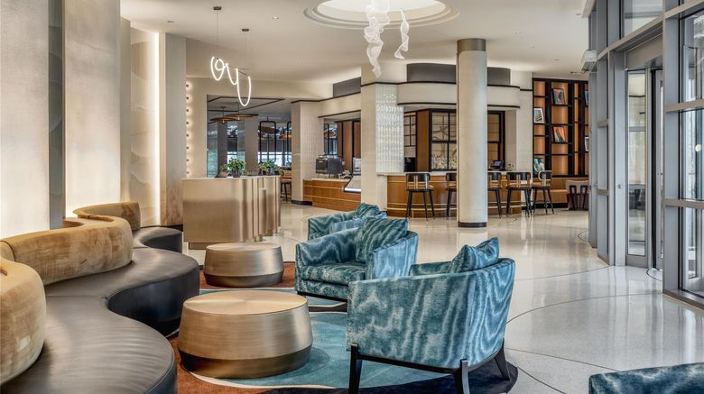 <b>Hyatt Centric Chicago O'Hare Lobby</b>. Images powered by <a href="https://iceportal.shijigroup.com/" title="IcePortal" target="_blank">IcePortal</a>.